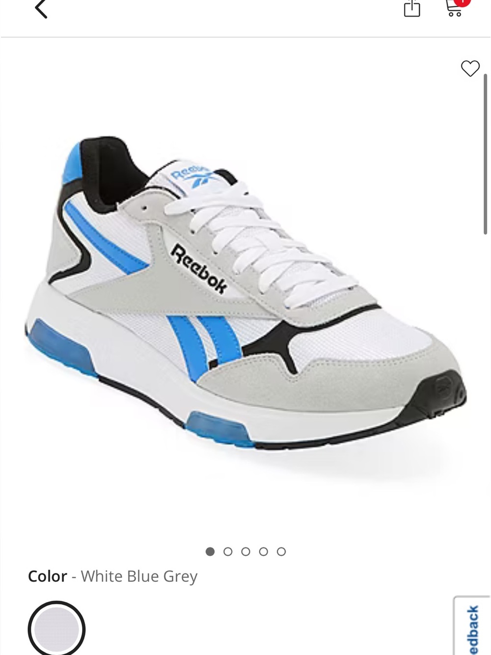 Reebok Glide Dmx Mens Sneakers
